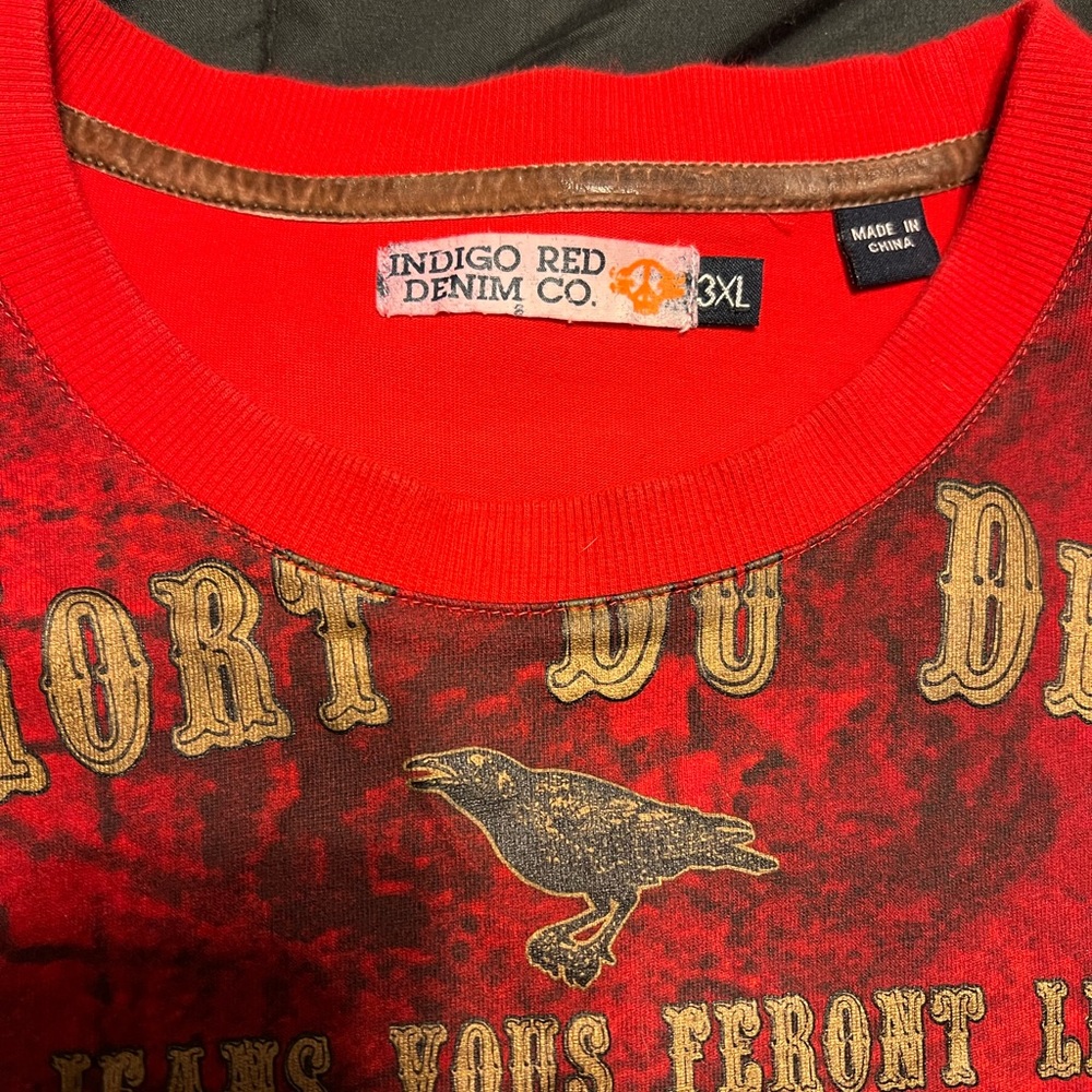 Indigo Red Shit - Picture 7 of 8